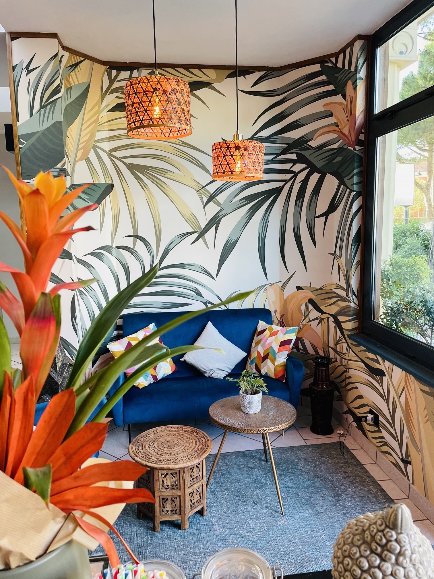 Ambiente interno del Seaside