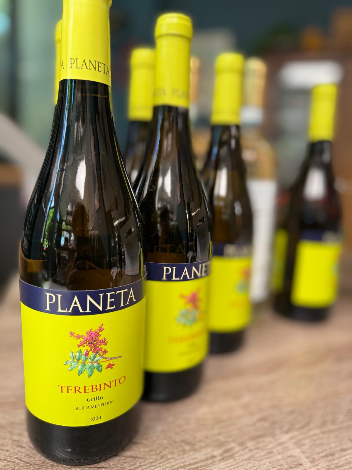 Selezione di vini bianchi al Seaside